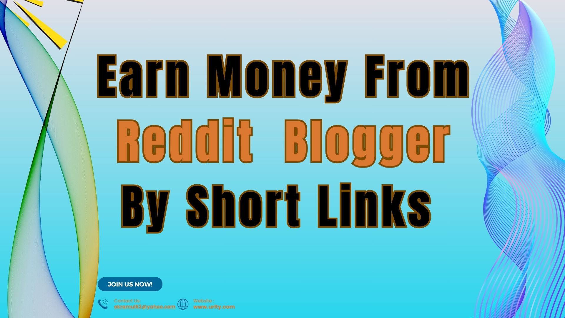 Earn Money by Shortening Links with Blogger Reddit